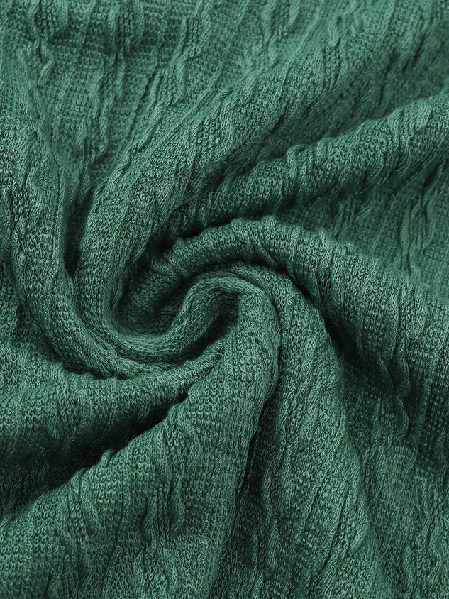 Loose Plain Notched Casual T-Shirt